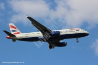 British Airways A320 G-EUUA