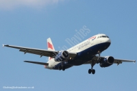 British Airways A320 G-EUUP