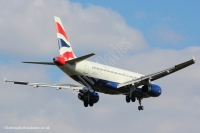 British Airways A320 G-EUUZ