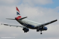 British Airways A320 G-EUYA