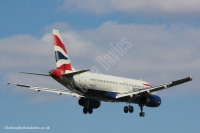British Airways A320 G-EUYD