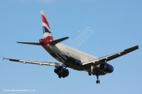 British Airways A320 G-EUYF