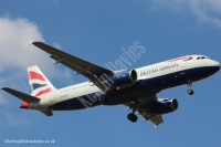 British Airways A320 G-EUYI