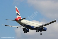 British Airways A320 G-EUYN