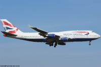 British Airways 747 G-BNLE