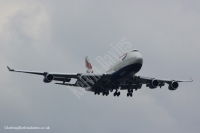 British Airways 747 G-BNLP