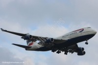 British Airways 747 G-BNLR