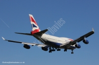 British Airways 747 G-BNLS