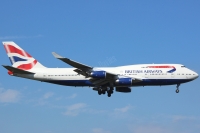 British Airways 747 G-BNLU
