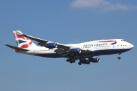 British Airways 747 G-BNLV