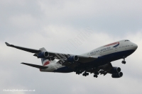 British Airways 747 G-CIVU
