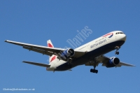 British Airways 767 G-BNWU