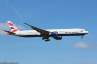 British Airways 777 G-STBB