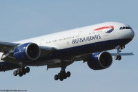 British Airways 777 G-STBJ