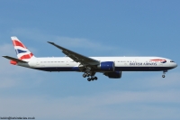 British Airways 777 G-STBJ