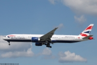 British Airways 777 G-STBN