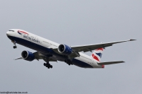 British Airways 777 G-STBO