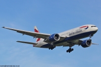 British Airways 777 G-VIIP