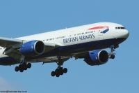 British Airways 777 G-YMME