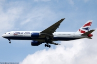 British Airways 777 G-YMMT