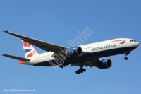 British Airways 777 G-VIIX