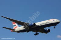 British Airways 777 G-YMMG