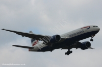 British Airways 777 G-RAES