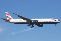 British Airways 777 G-STBA