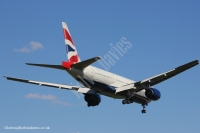 British Airways 777 G-YMMO