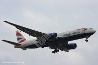 British Airways 777 G-YMMS