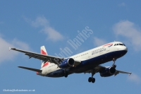 British Airways A321 G-EUXD