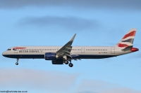 British Airways A321 G-NEOX