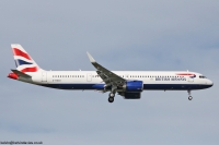 British Airways A321NEO G-NEOZ