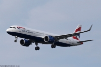 British Airways A321 NEO G-TNEE