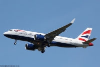 British Airways A321 NEO G-TTNY