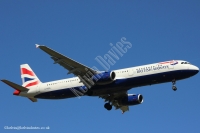 British Airways A321 G-MEDL