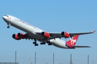Virgin Atlantic A340 G-VNAP