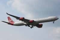 Virgin Atlantic A340 G-VRED