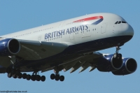 British Airways A380 G-XLEB