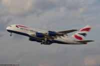 British Airways A380 G-XLEF