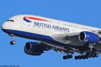 British Airways A380 G-XLEJ