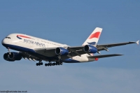 British Airways A380 G-XLEL
