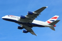 British Airways A380 G-XLEB