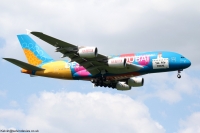Emirates A380 A6-EEW