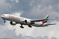 Emirates Airline 777 A6-EGZ