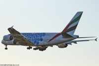 Emirates A380 A6-EOF
