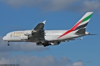 Emirates A380 A6-EOU