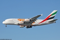 Emirates A380 A6-EOU