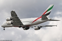 Emirates A380 A6-EUU