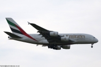 Emirates A380 A6-EVA